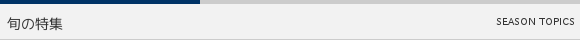 旬の特集